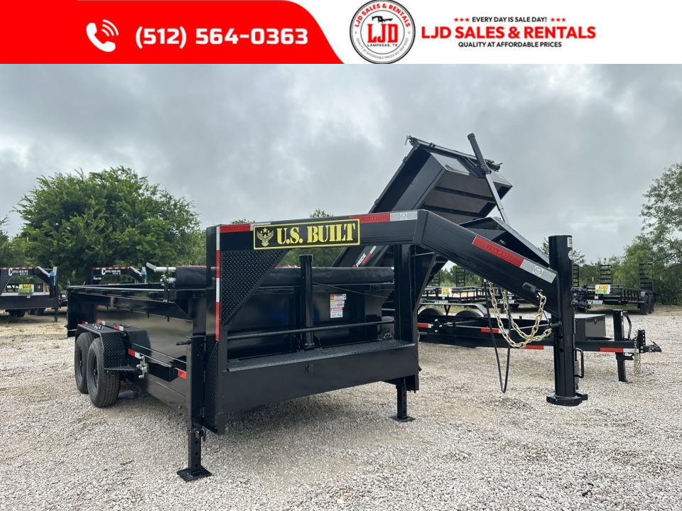 New 2027 US Built - 16x2 - Gooseneck Dump Trailer 16K GVWR
