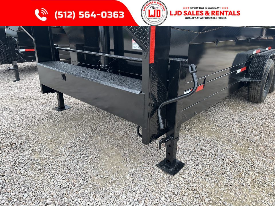 New 2027 US Built - 16x2 - Gooseneck Dump Trailer 16K GVWR