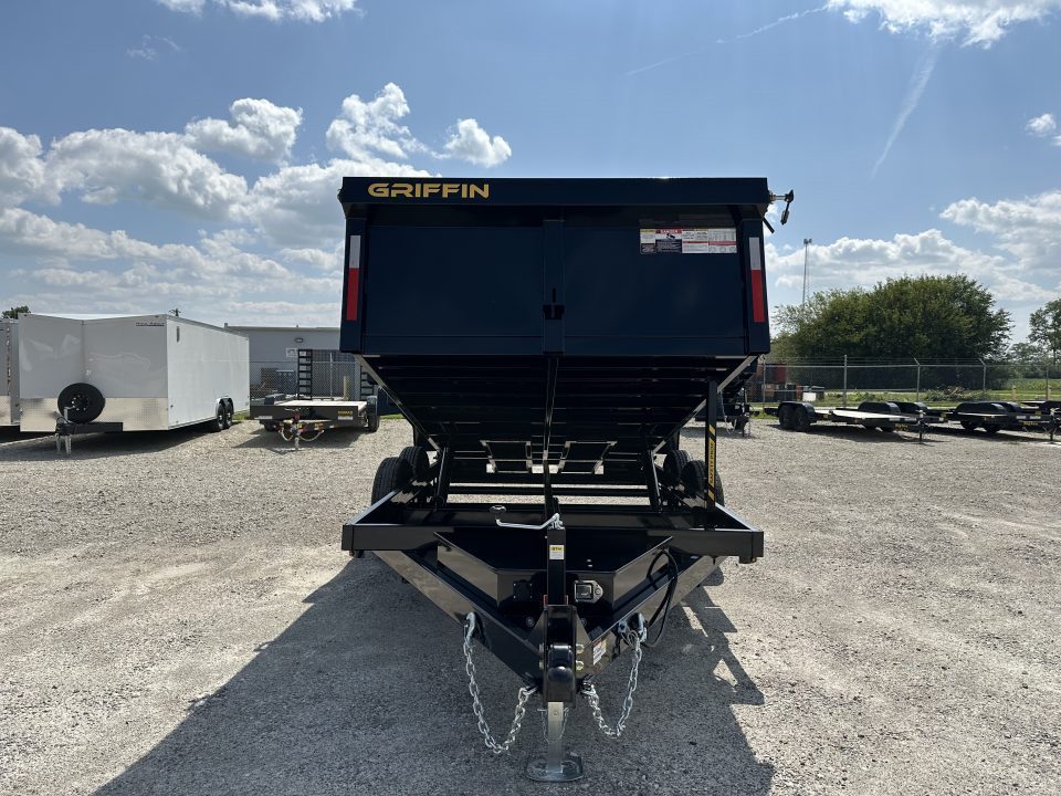 New 2027 Griffin 7 x 14 GT714 Dump Trailer