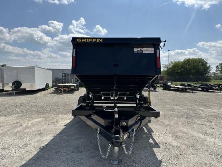 New 2027 Griffin 7 x 14 GT714 Dump Trailer