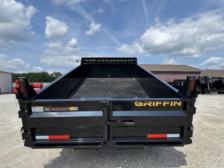 New 2027 Griffin 7 x 14 GT714 Dump Trailer