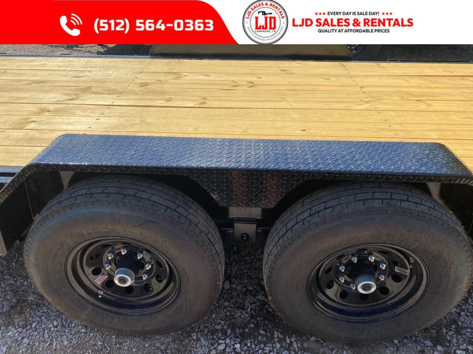 New 2026 AMW - Tilt / Equipment Trailer 24' - Heavy Duty - 14K GVWR
