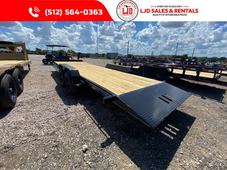 New 2026 AMW - Tilt / Equipment Trailer 24' - Heavy Duty - 14K GVWR