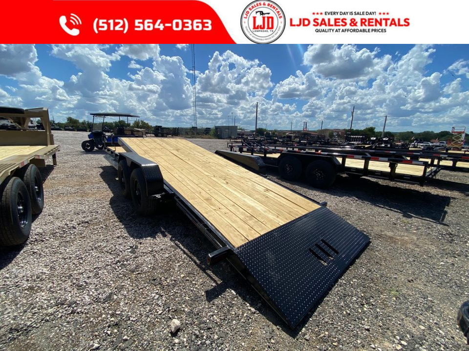 New 2026 AMW - Tilt / Equipment Trailer 24' - Heavy Duty - 14K GVWR