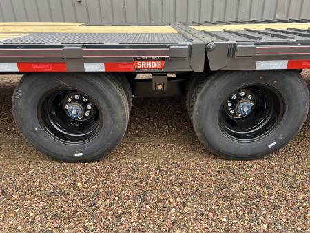 New 2027 Diamond C Trailers 35' FMAX212HDT Gooseneck Hydraulic Tail Flatbed Trailer