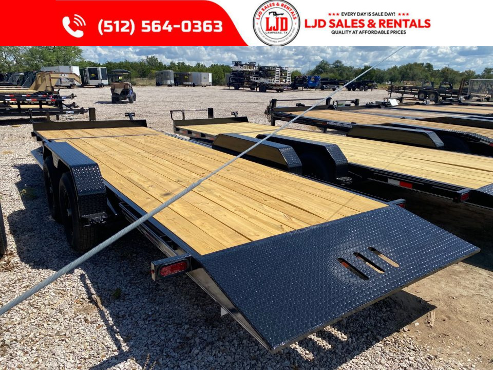New 2026 AMW - Tilt / Equipment Trailer 22' - Heavy Duty - 14K GVWR