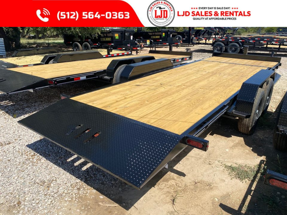 New 2026 AMW - Tilt / Equipment Trailer 22' - Heavy Duty - 14K GVWR