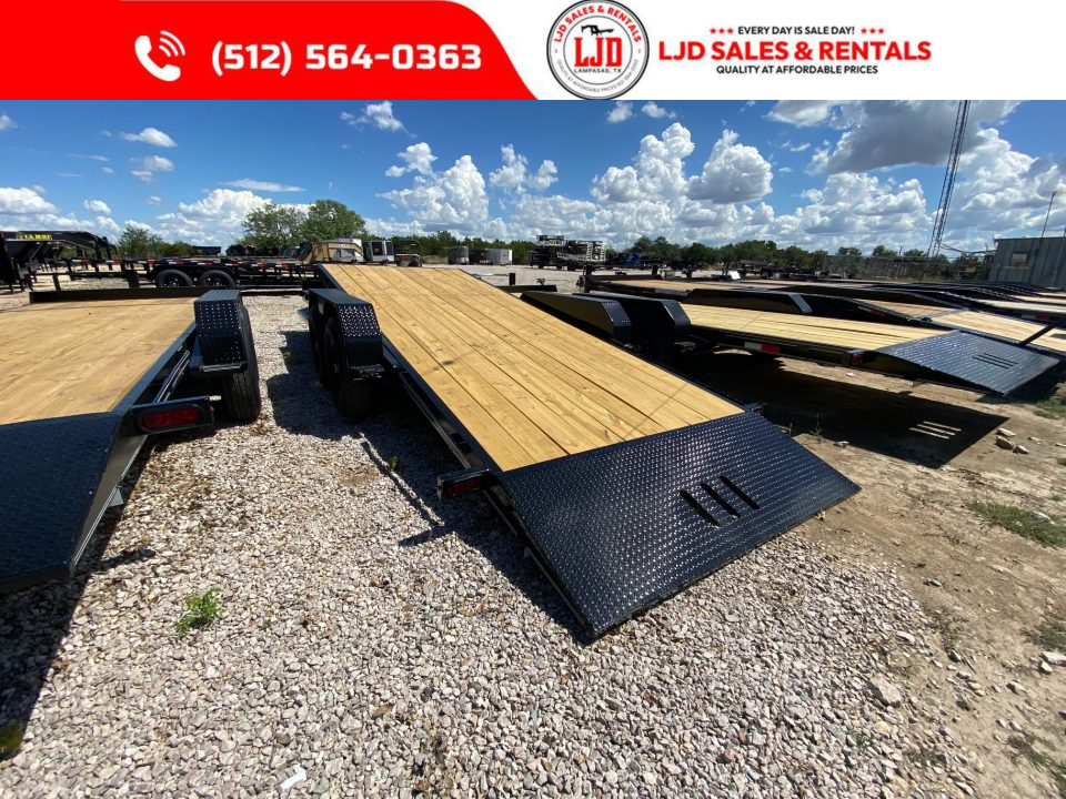 New 2026 AMW - Tilt / Equipment Trailer 22' - Heavy Duty - 14K GVWR