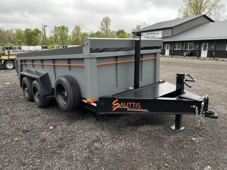 New 2026 Sauttis 14' - 17K Dump Dump Trailer