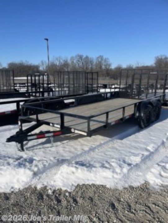 New 2026 Triple Crown Trailers U6X16T140 6x16 6000 GVWR Utility Trailer