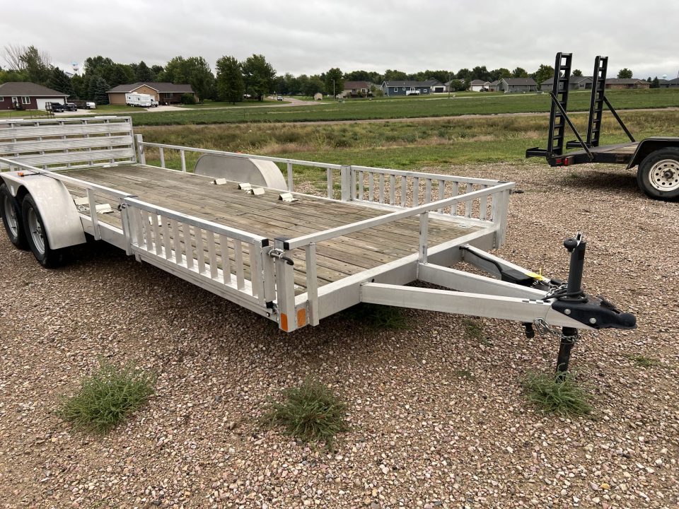Used 2021 Ameri-Pro 20' Tandem ATV Aluminum Utility Trailer