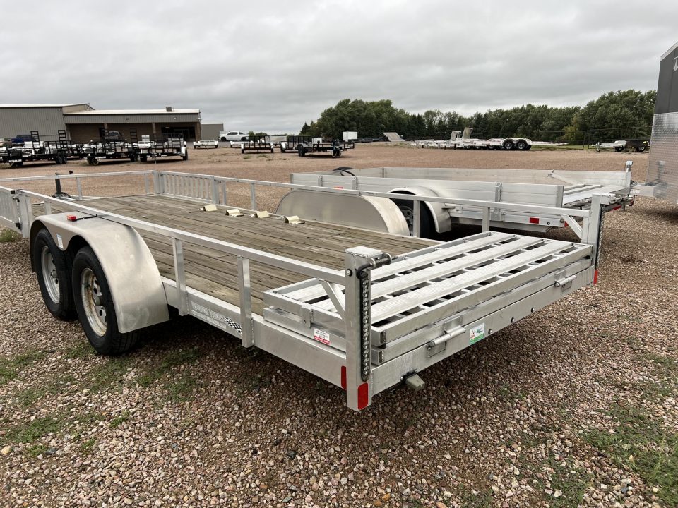 Used 2021 Ameri-Pro 20' Tandem ATV Aluminum Utility Trailer
