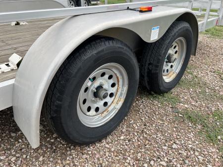 Used 2021 Ameri-Pro 20' Tandem ATV Aluminum Utility Trailer