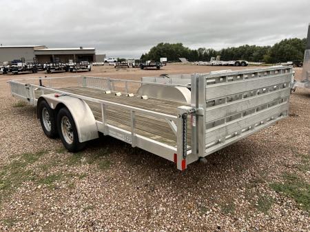 Used 2021 Ameri-Pro 20' Tandem ATV Aluminum Utility Trailer