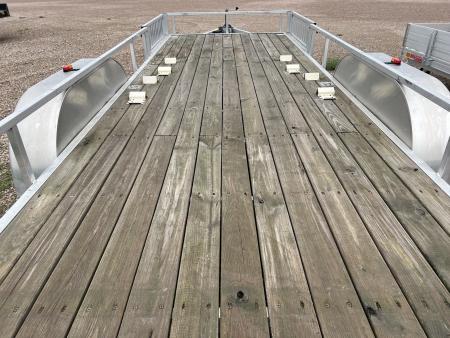 Used 2021 Ameri-Pro 20' Tandem ATV Aluminum Utility Trailer