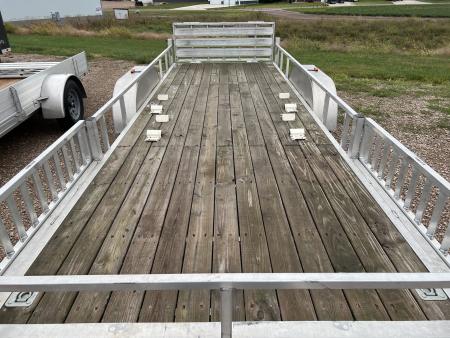 Used 2021 Ameri-Pro 20' Tandem ATV Aluminum Utility Trailer