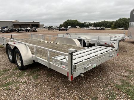 Used 2021 Ameri-Pro 20' Tandem ATV Aluminum Utility Trailer