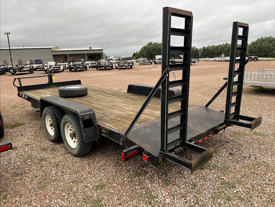 Used 2009 DCT 18' Equipment Equipment Trailer