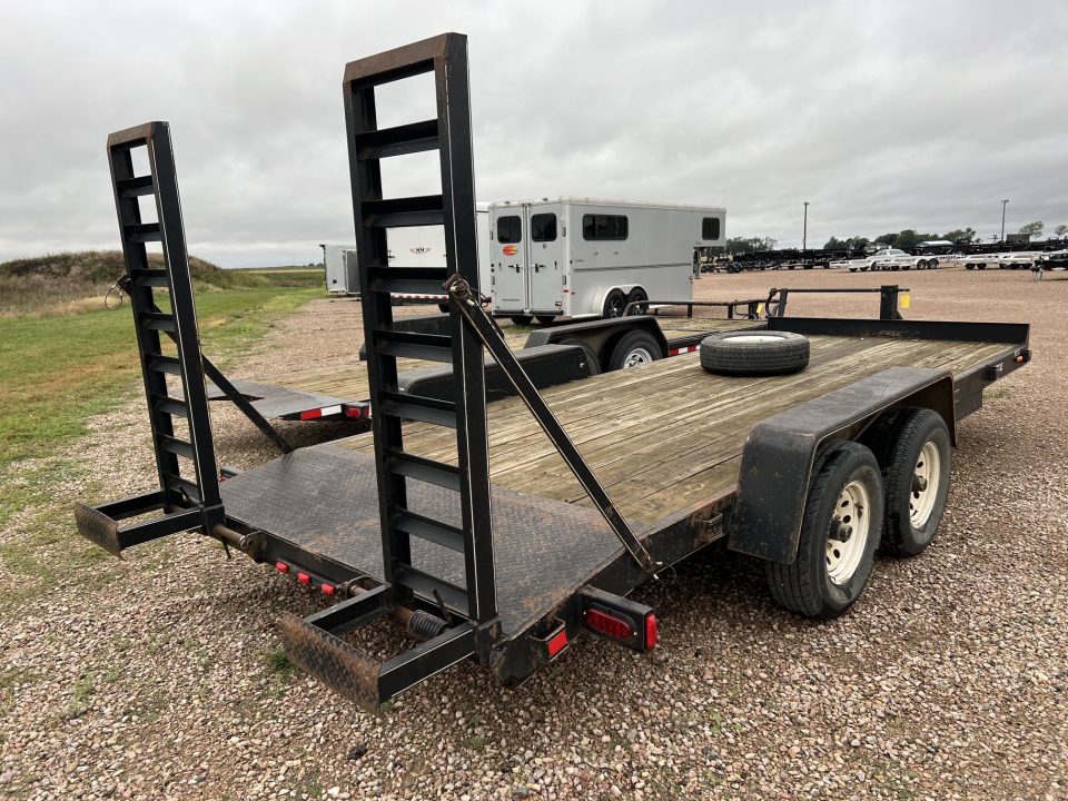 Used 2009 DCT 18' Equipment Equipment Trailer