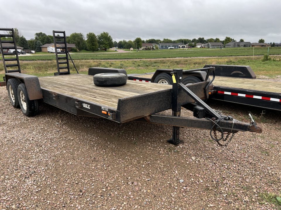 Used 2009 DCT 18' Equipment Equipment Trailer