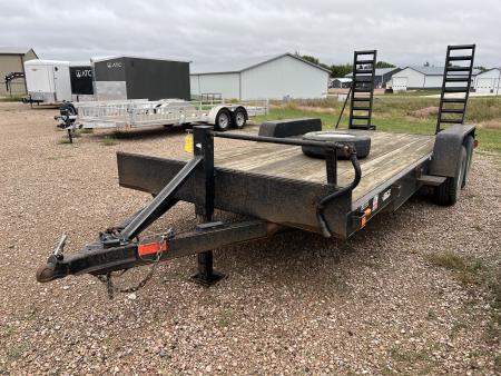 Used 2009 DCT 18' Equipment Equipment Trailer