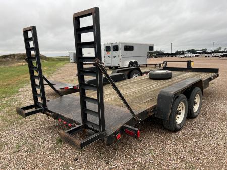 Used 2009 DCT 18' Equipment Equipment Trailer