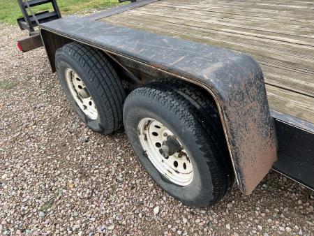 Used 2009 DCT 18' Equipment Equipment Trailer