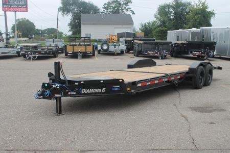 New 2027 Diamond C Trailers HDT208 24X80 Equipment Trailer