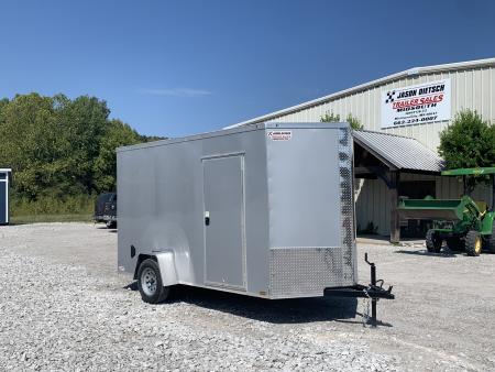 New 2027 Triple R 6X12 ENCLOSED CARGO WITH VENDOR DOOR