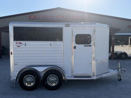 Used 2003 Hart 2 Horse Bumper Pull Horse Trailer