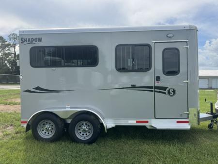 New 2027 Shadow Stablemate 2H Straight Load Horse Trailer