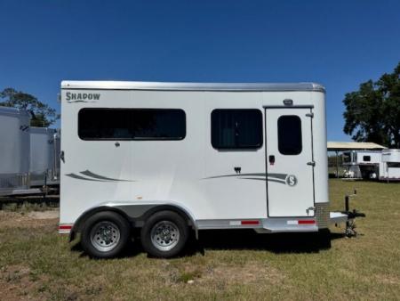 New 2027 Shadow Stablemate 2H Straight Load Horse Trailer