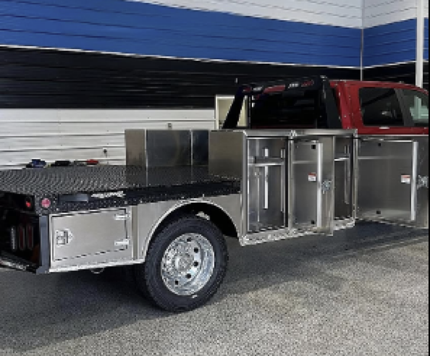 New Hillsboro Tall Front Box Aluminum/Steel Hybrid, 84'' CA DRW