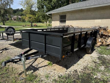 Used 2019 Diamond C Trailers 3RBT 12X77 **FOR RENT** Utility Trailer