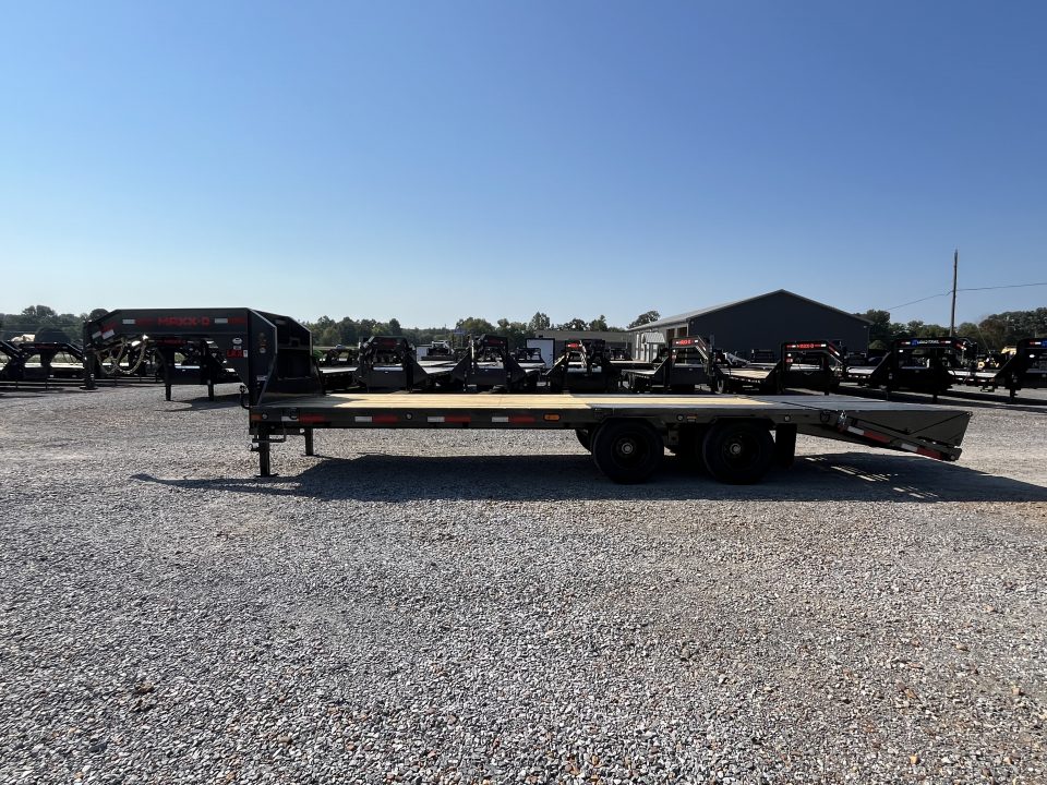New 2027 MAXX-D 102"X25' 25K Gooseneck Flatbed Trailer