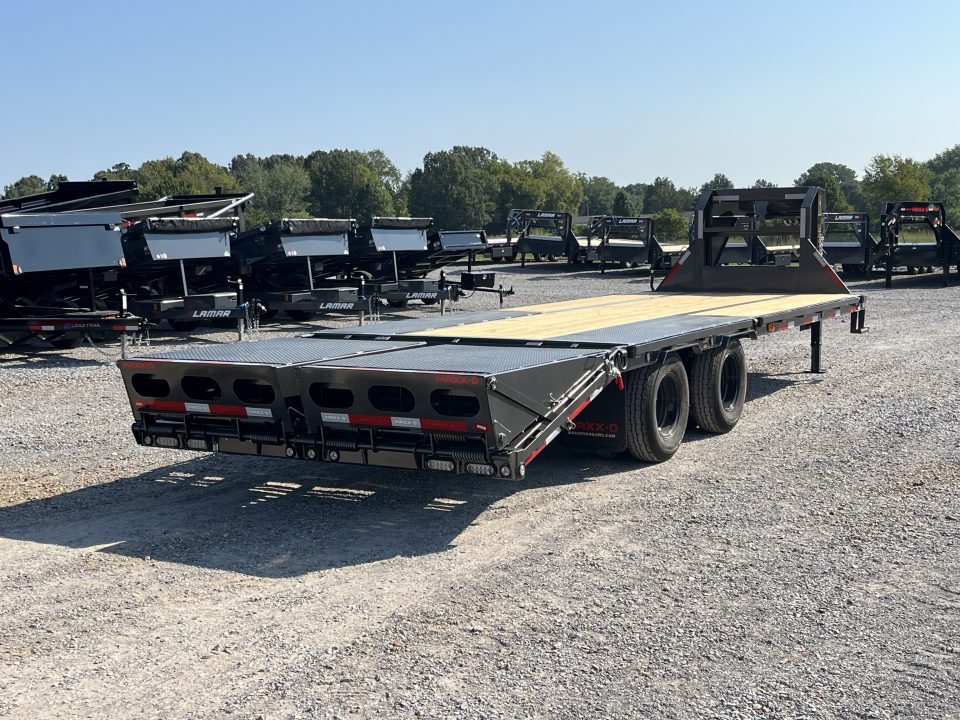 New 2027 MAXX-D 102"X25' 25K Gooseneck Flatbed Trailer