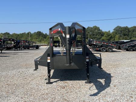 New 2027 MAXX-D 102"X25' 25K Gooseneck Flatbed Trailer