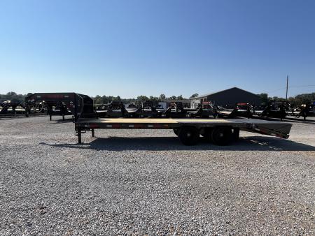 New 2027 MAXX-D 102"X25' 25K Gooseneck Flatbed Trailer