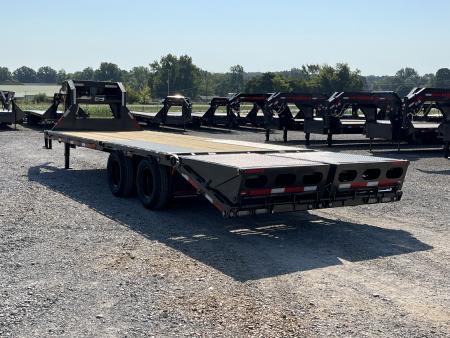 New 2027 MAXX-D 102"X25' 25K Gooseneck Flatbed Trailer