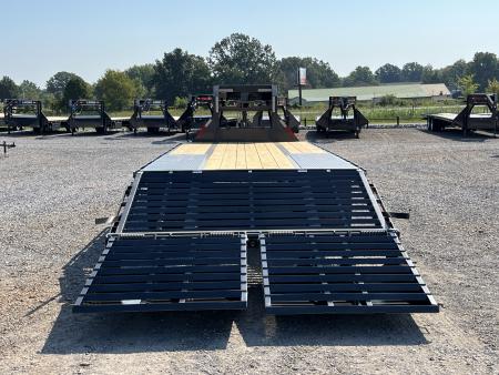 New 2027 MAXX-D 102"X25' 25K Gooseneck Flatbed Trailer