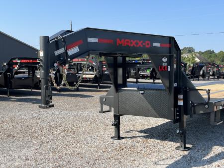New 2027 MAXX-D 102"X25' 25K Gooseneck Flatbed Trailer