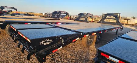 New 2027 Good Guys Trailers 102  x 28' Low-Pro w/8K Axles/17.5 Tires, Flatbed Trailer
