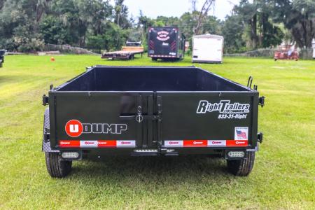 New 2027 6X12 U-Dump Dump Trailer