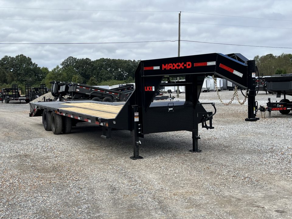 New 2027 MAXX-D 102"X28' 25K Gooseneck Flatbed Trailer