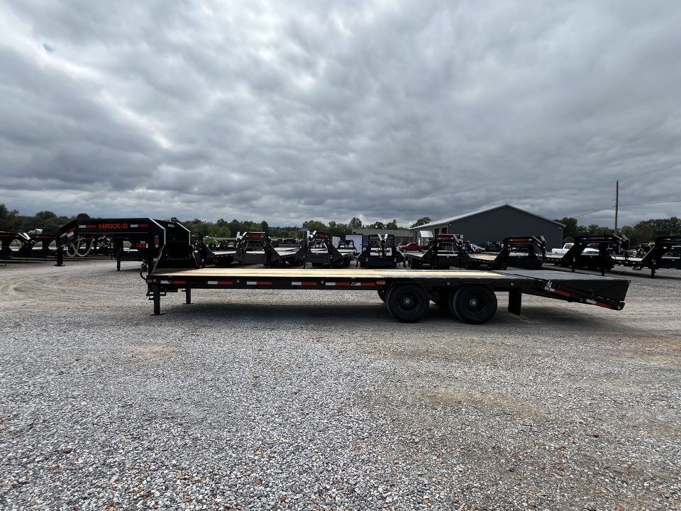 New 2027 MAXX-D 102"X28' 25K Gooseneck Flatbed Trailer