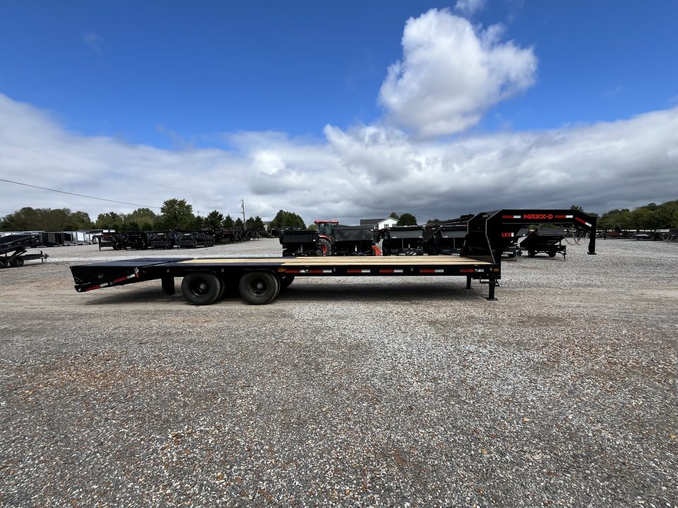 New 2027 MAXX-D 102"X28' 25K Gooseneck Flatbed Trailer