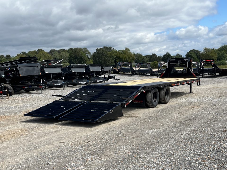 New 2027 MAXX-D 102"X28' 25K Gooseneck Flatbed Trailer