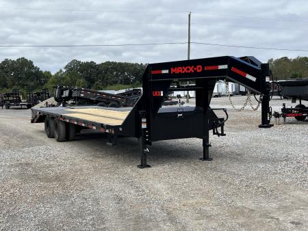 New 2027 MAXX-D 102 X28' 25K Gooseneck Flatbed Trailer