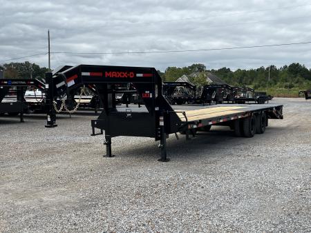 New 2027 MAXX-D 102"X28' 25K Gooseneck Flatbed Trailer