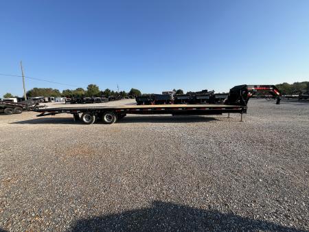 New 2027 MAXX-D 102"X40' Hydraulic Dovetail Gooseneck Trailer *AIR RIDE*